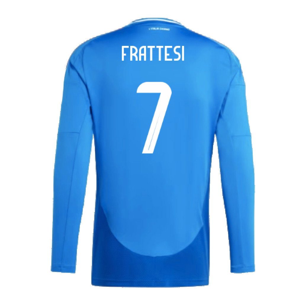 2024-2025 Italy Long Sleeve Home Shirt (FRATTESI 7)_2