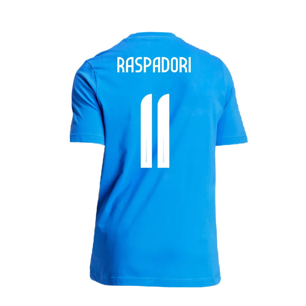 2024-2025 Italy DNA Graphic Tee (Blue) (RASPADORI 11)_2