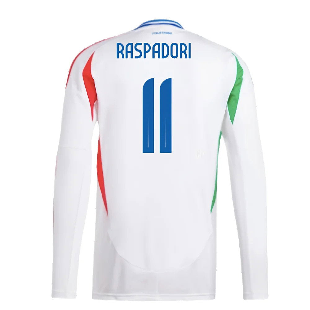 2024-2025 Italy Long Sleeve Away Shirt (RASPADORI 11)_2