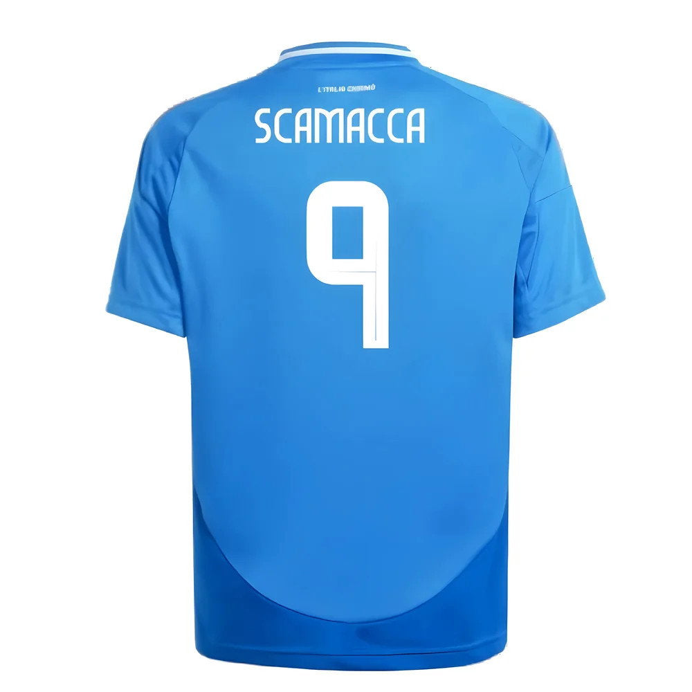 2024-2025 Italy Home Shirt (Kids) (SCAMACCA 9)_2