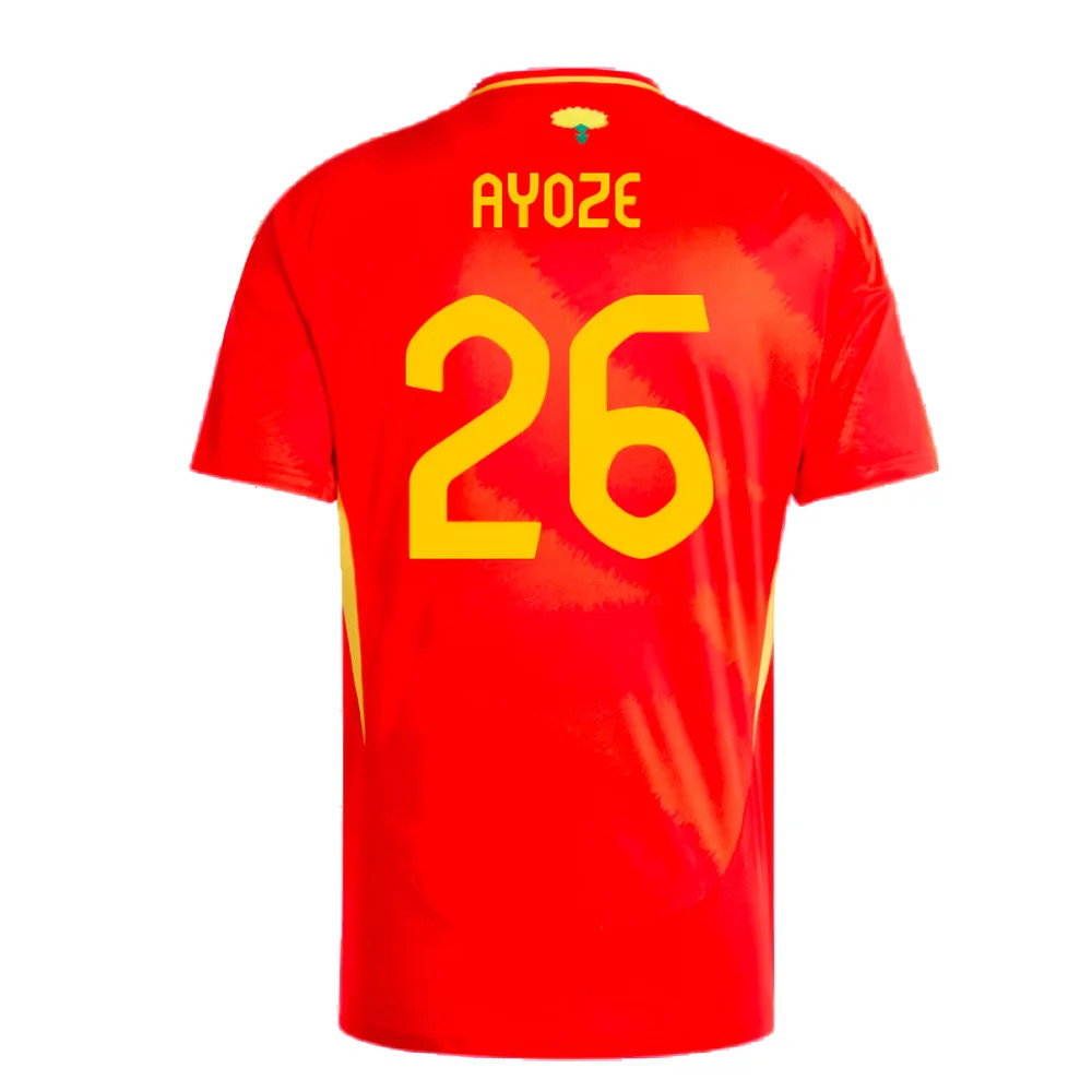 2024-2025 Spain Home Shirt (Ayoze 26)_2