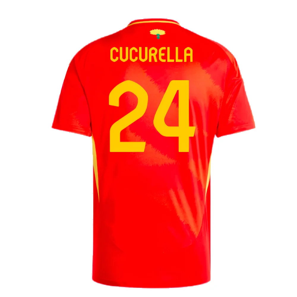 2024-2025 Spain Home Shirt (Cucurella 24)_2