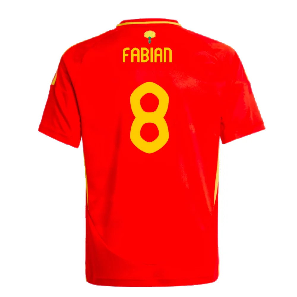 2024-2025 Spain Home Shirt (Kids) (Fabian 8)_2