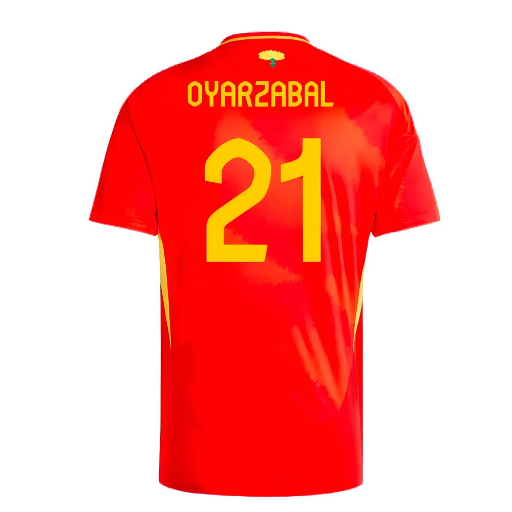 2024-2025 Spain Home Shirt (Oyarzabal 21)_2