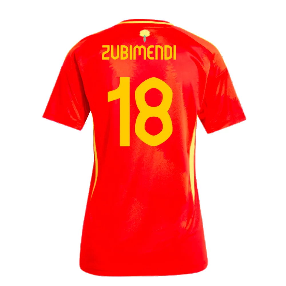 2024-2025 Spain Home Shirt (Ladies) (Zubimendi 18)_2