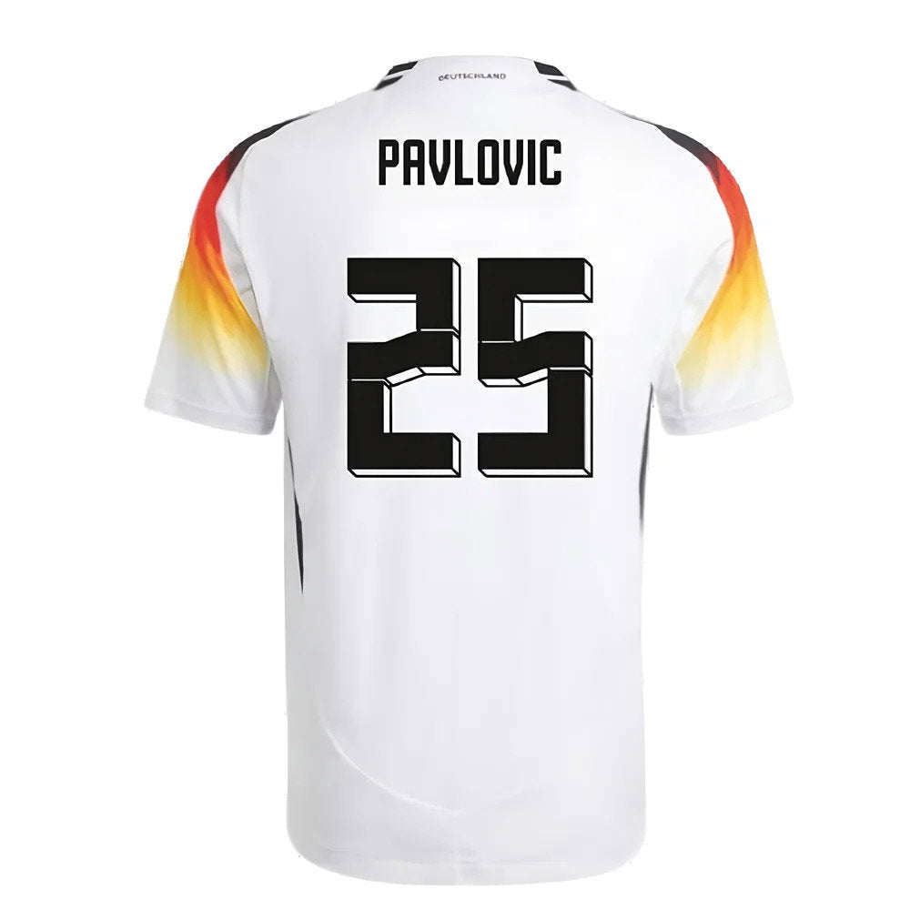 2024-2025 Germany Authentic Home Shirt (Pavlovic 25)_2