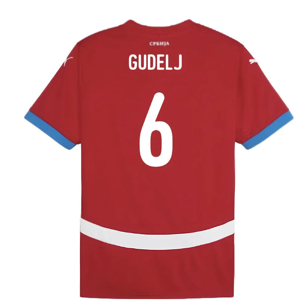2024-2025 Serbia Home Shirt (Gudelj 6)_2