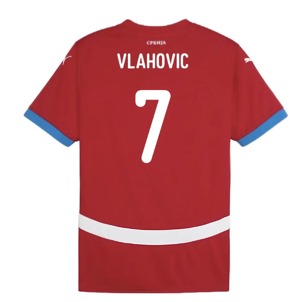 2024-2025 Serbia Home Shirt (Vlahovic 7)_2