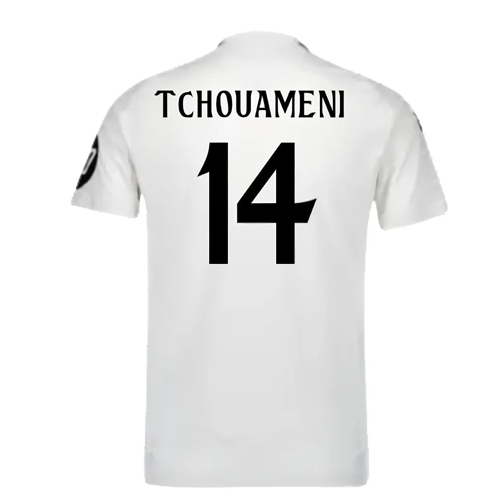 2024-2025 Real Madrid Authentic Home Shirt (Tchouameni 14)_2