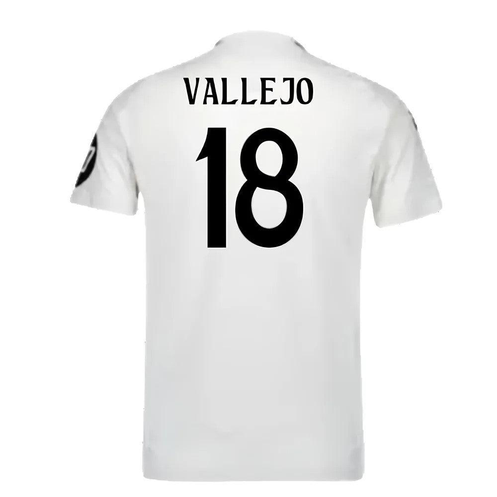 2024-2025 Real Madrid Authentic Home Shirt (Vallejo 18)_2
