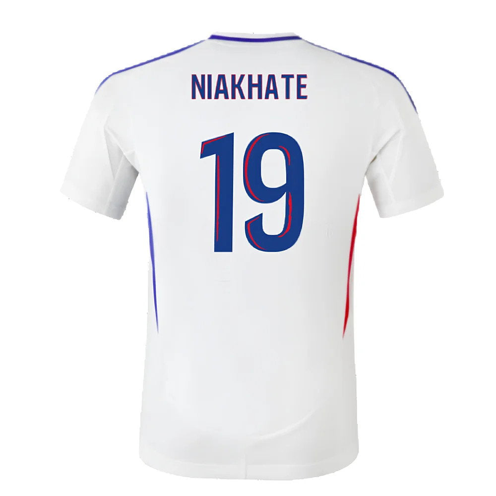 2024-2025 Olympique Lyon Home Shirt (Niakhate 19)_2
