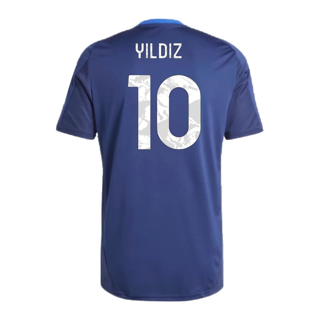 2024-2025 Juventus Training Jersey (Navy) (Yildiz 10)_2
