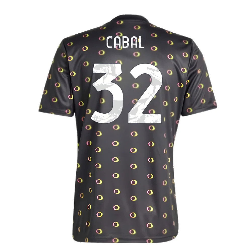 2024-2025 Juventus Pre-Match Shirt (Black) (Cabal 32)_2