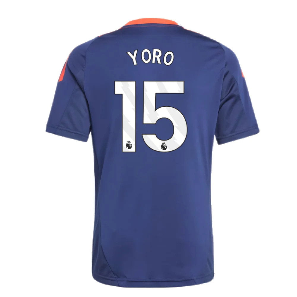 2024-2025 Man Utd Training Jersey (Night Indigo) - Kids (Yoro 15)_2