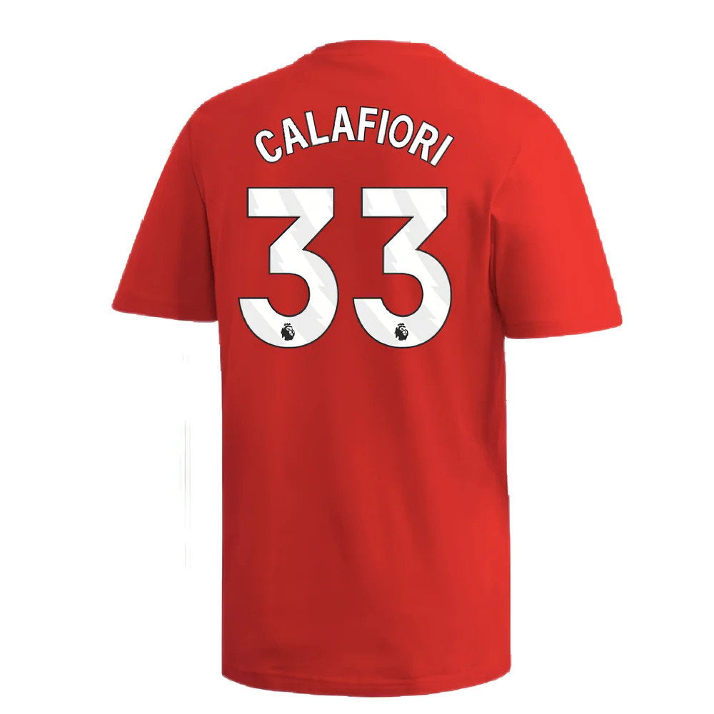 2024-2025 Arsenal DNA Graphic Tee (Red) (Calafiori 33)_2