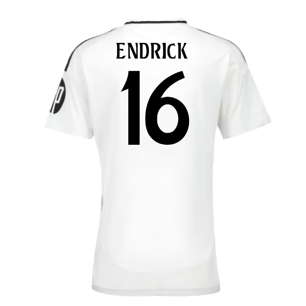 2024-2025 Real Madrid Home Shirt (Womens) (Endrick 16)_2