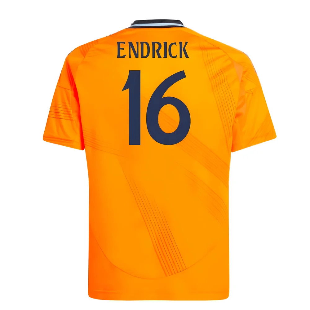 2024-2025 Real Madrid Away Shirt (Kids) (Endrick 16)_2