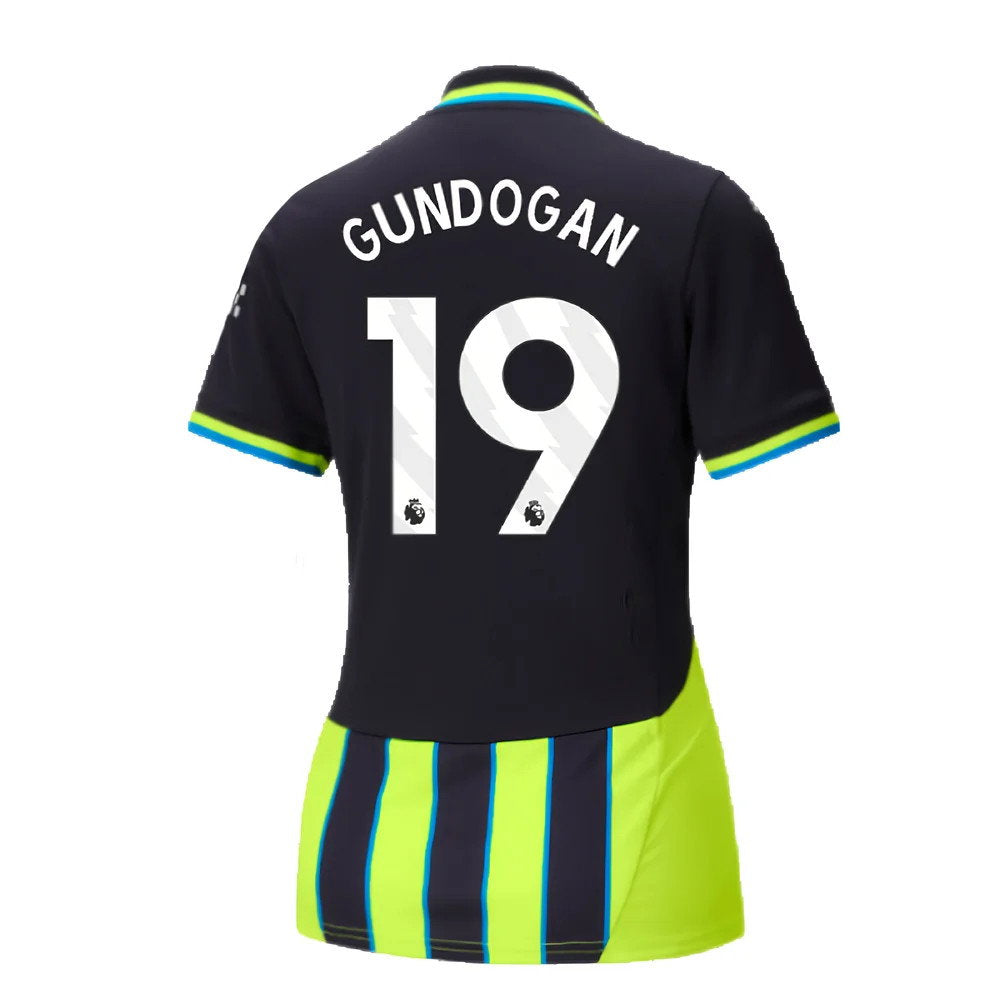 2024-2025 Man City Away Shirt (Womens) (Gundogan 19)_2
