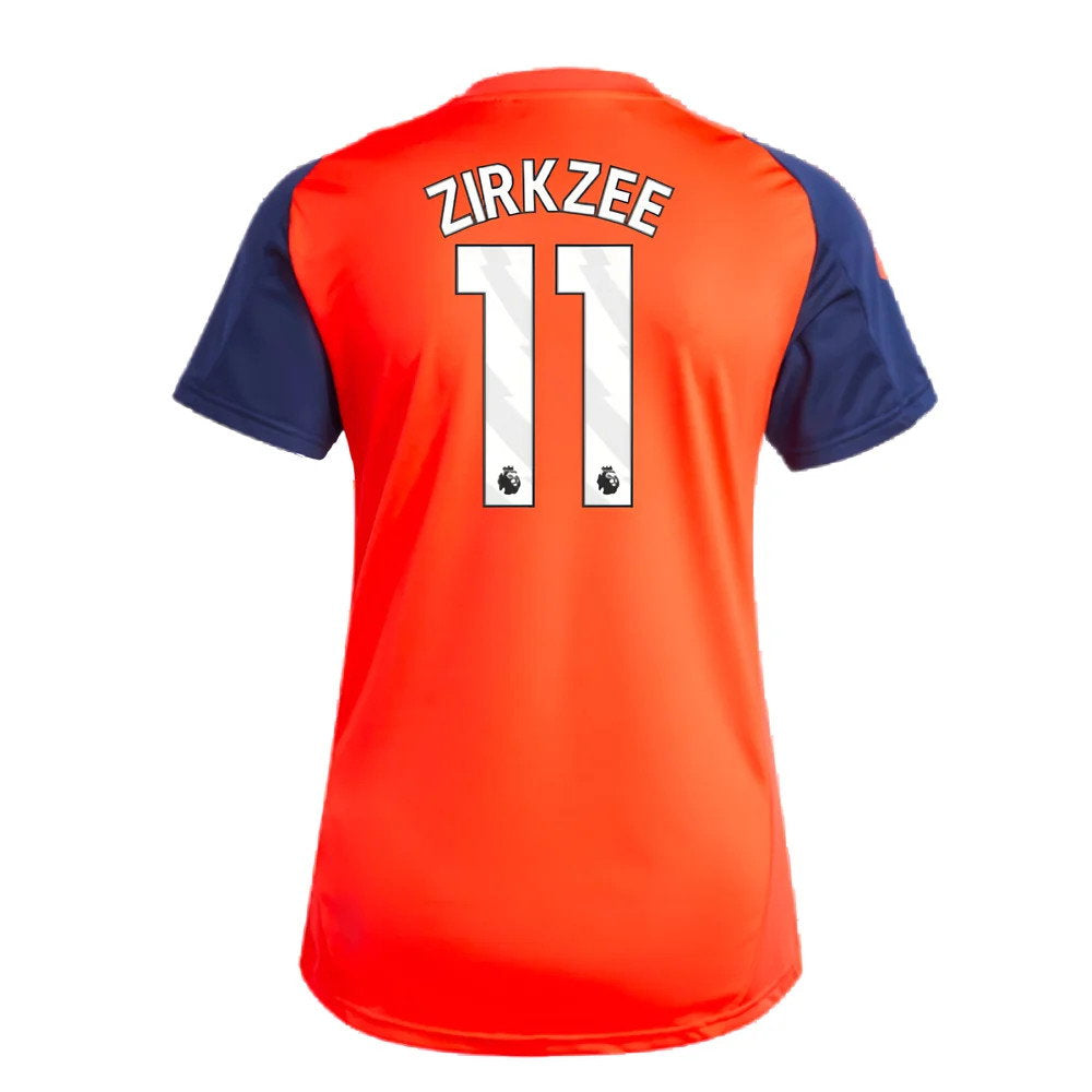 2024-2025 Man Utd Training Jersey (Red) - Womens (Zirkzee 11)_2