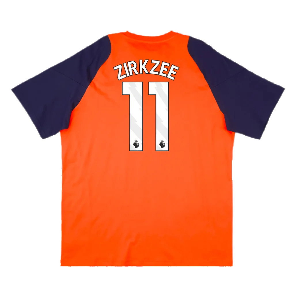 2024-2025 Man Utd Training Tee (Red) (Zirkzee 11)_2