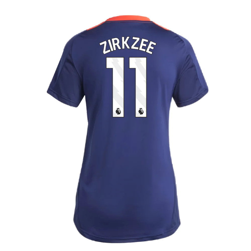2024-2025 Man Utd Training Jersey (Night Indigo) - Womens (Zirkzee 11)_2