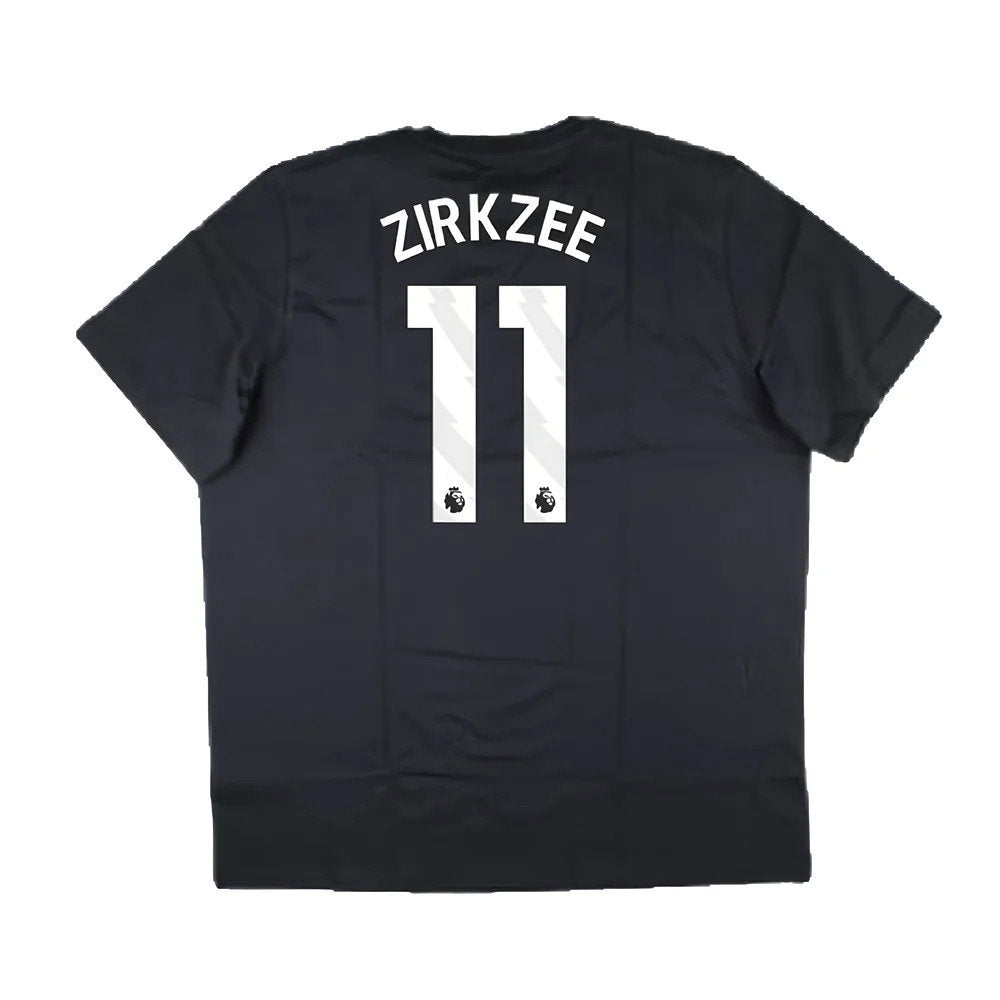 2024-2025 Man Utd Seasonal Graphic Tee (Night Grey) (Zirkzee 11)_2