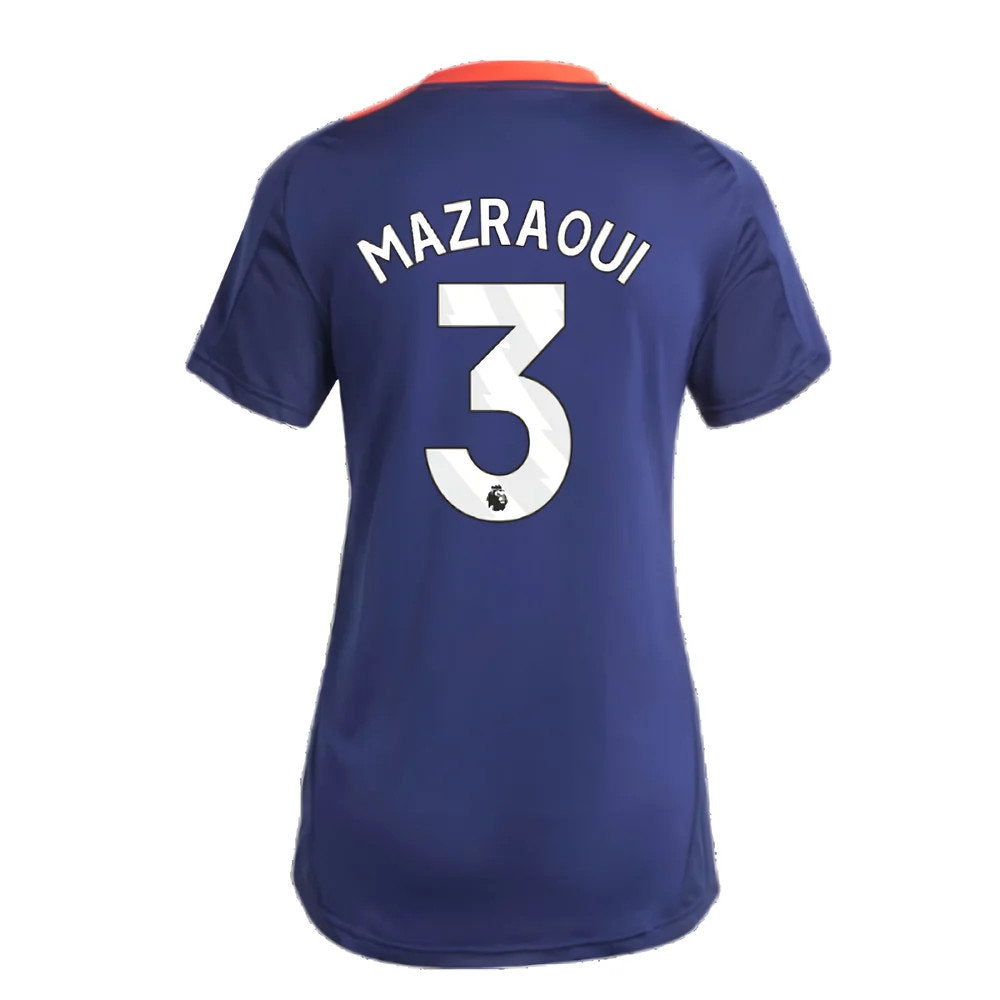 2024-2025 Man Utd Training Jersey (Night Indigo) - Womens (Mazraoui 3)_2