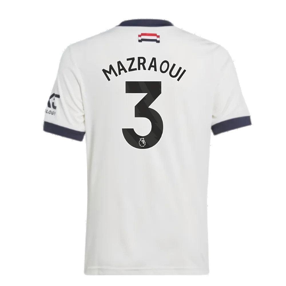 2024-2025 Man Utd Third Shirt (Kids) (Mazraoui 3)_2