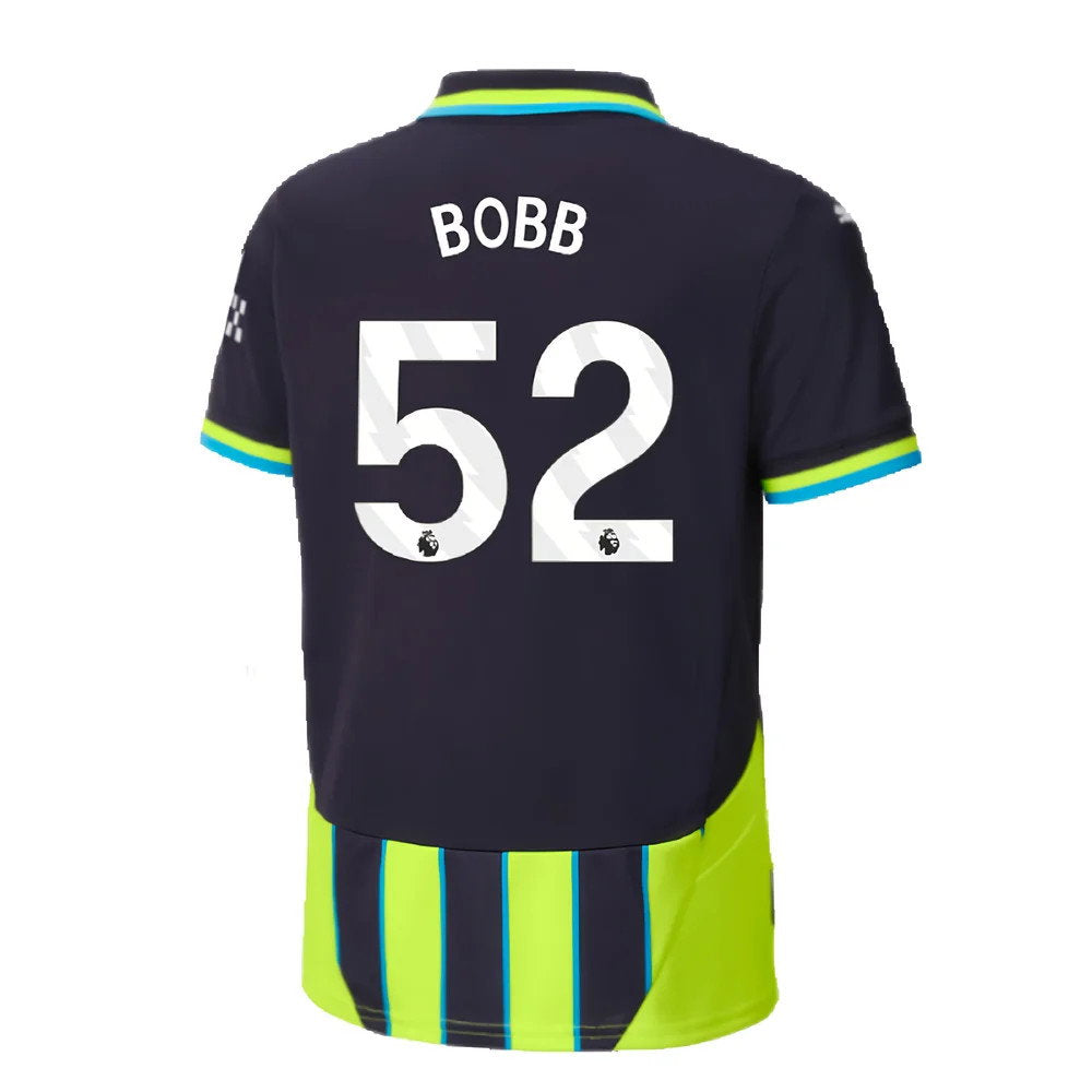 2024-2025 Man City Away Shirt (Kids) (Bobb 52)_2