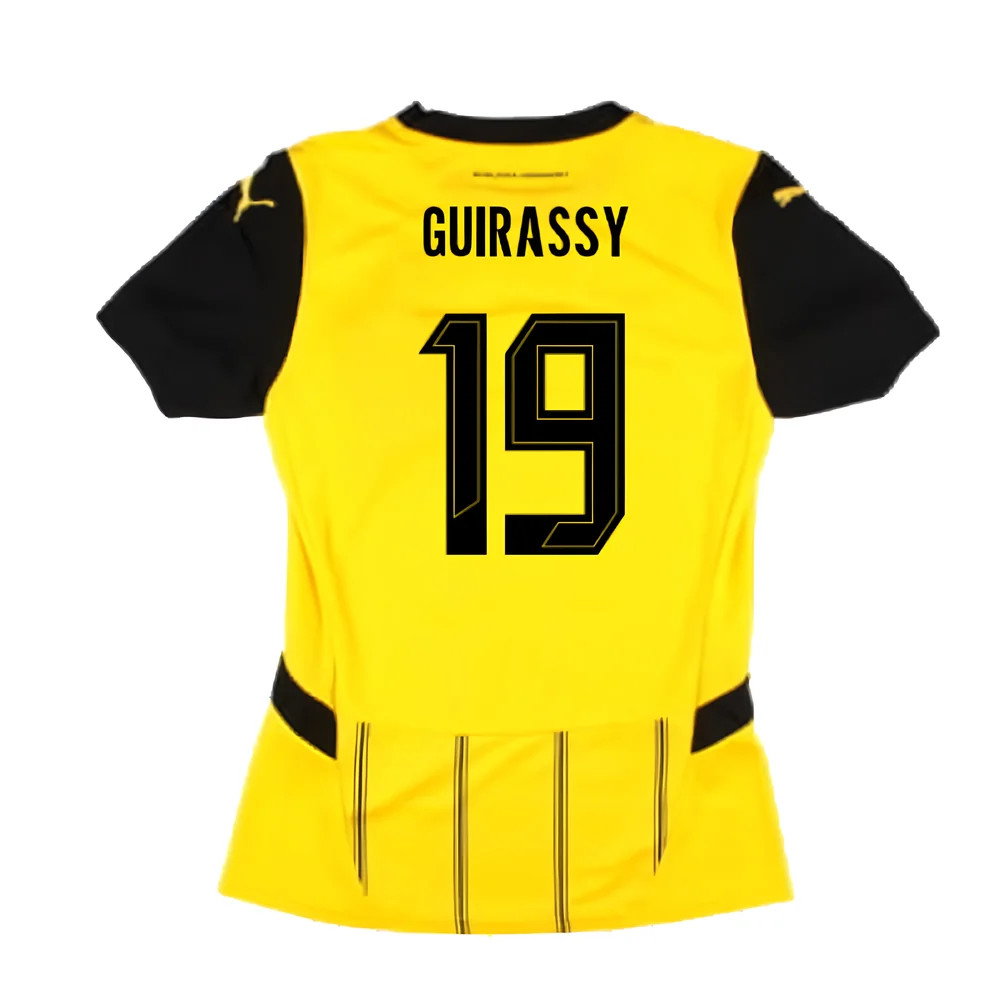 2024-2025 Borussia Dortmund Home Shirt (Ladies) (Guirassy 19)_2