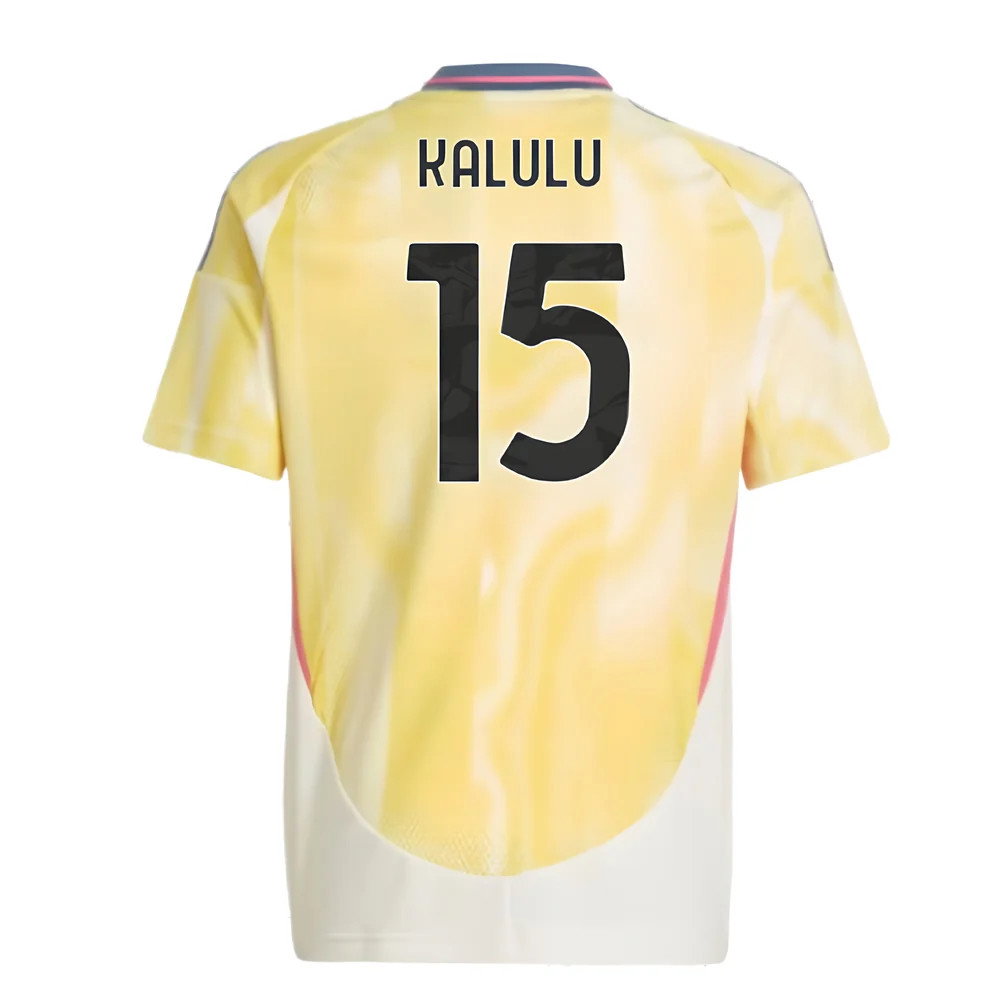 2024-2025 Juventus Away Shirt (Kids) (Kalulu 15)_2