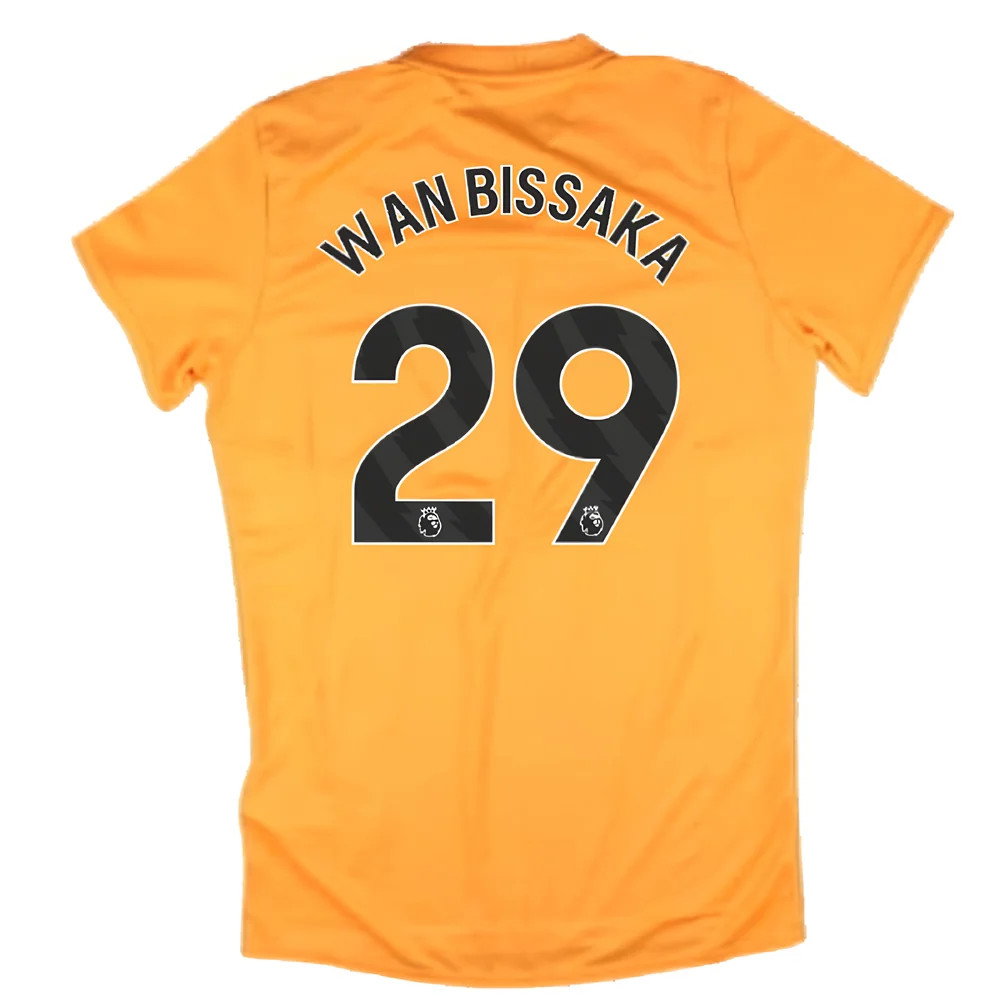 2024-2025 West Ham Training Jersey (Orange) - Kids (Wan Bissaka 29)_2