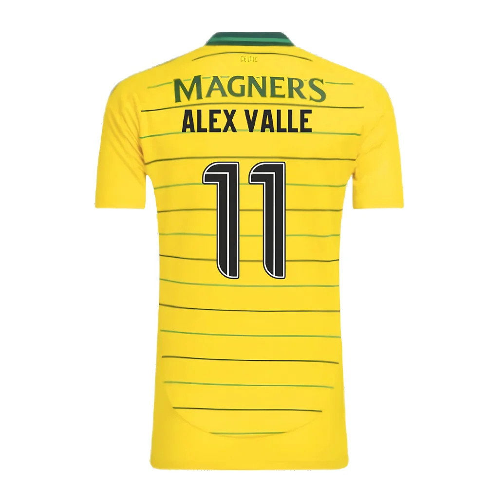 2024-2025 Celtic Away Shirt (Womens) (Alex Valle 11)_2