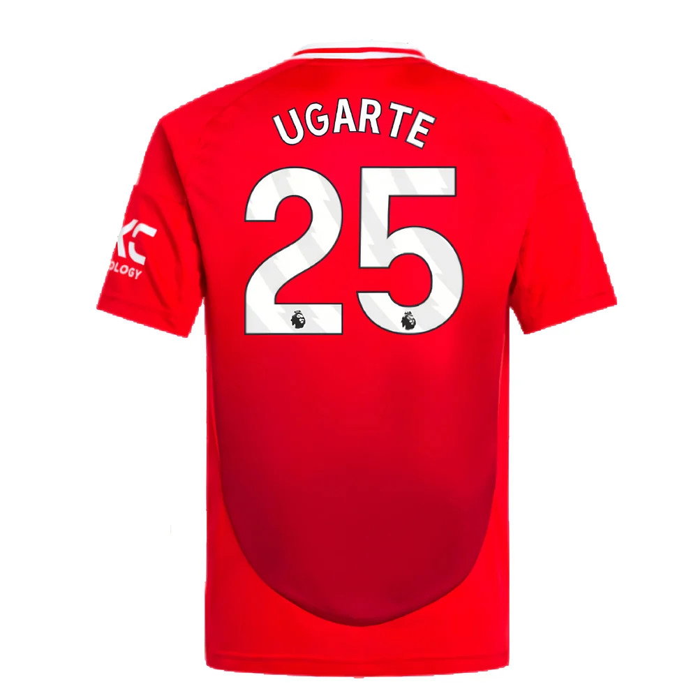 2024-2025 Man Utd Home Shirt (Kids) (Ugarte 25)_2