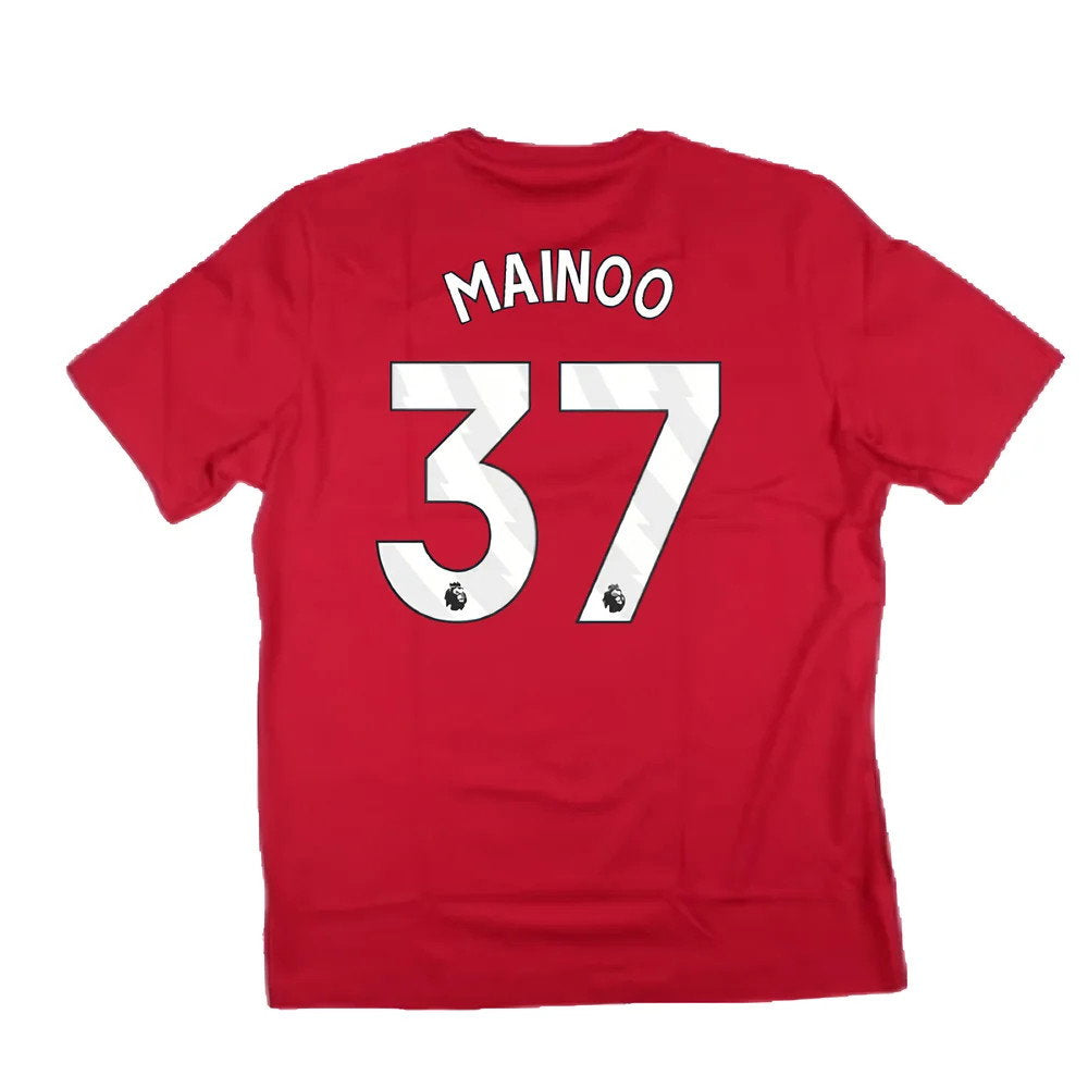2024-2025 Man Utd DNA Graphic Tee (Red) (Mainoo 37)_2