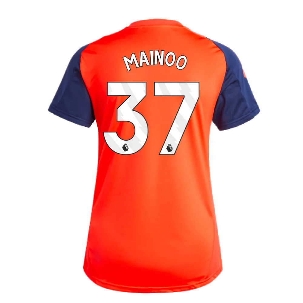 2024-2025 Man Utd Training Jersey (Red) - Womens (Mainoo 37)_2