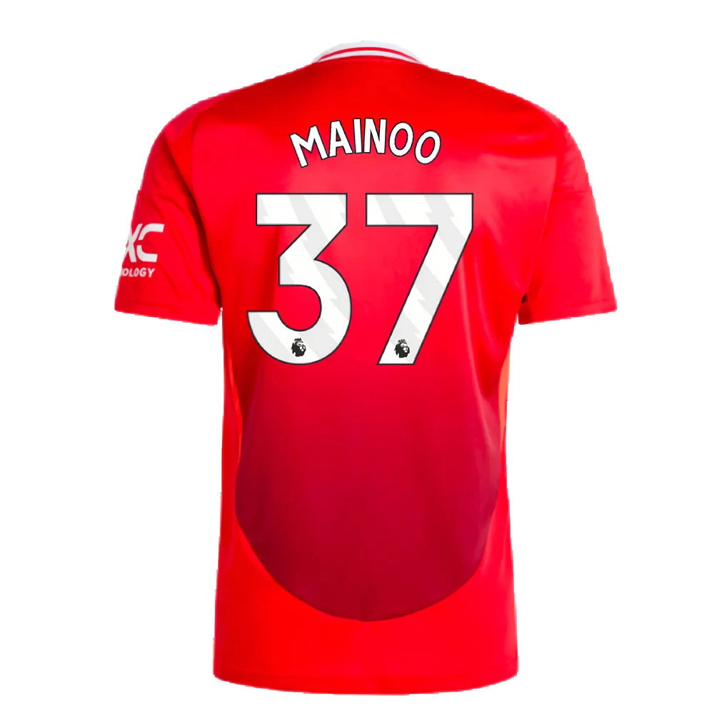 2024-2025 Man Utd Home Shirt (Mainoo 37)_2