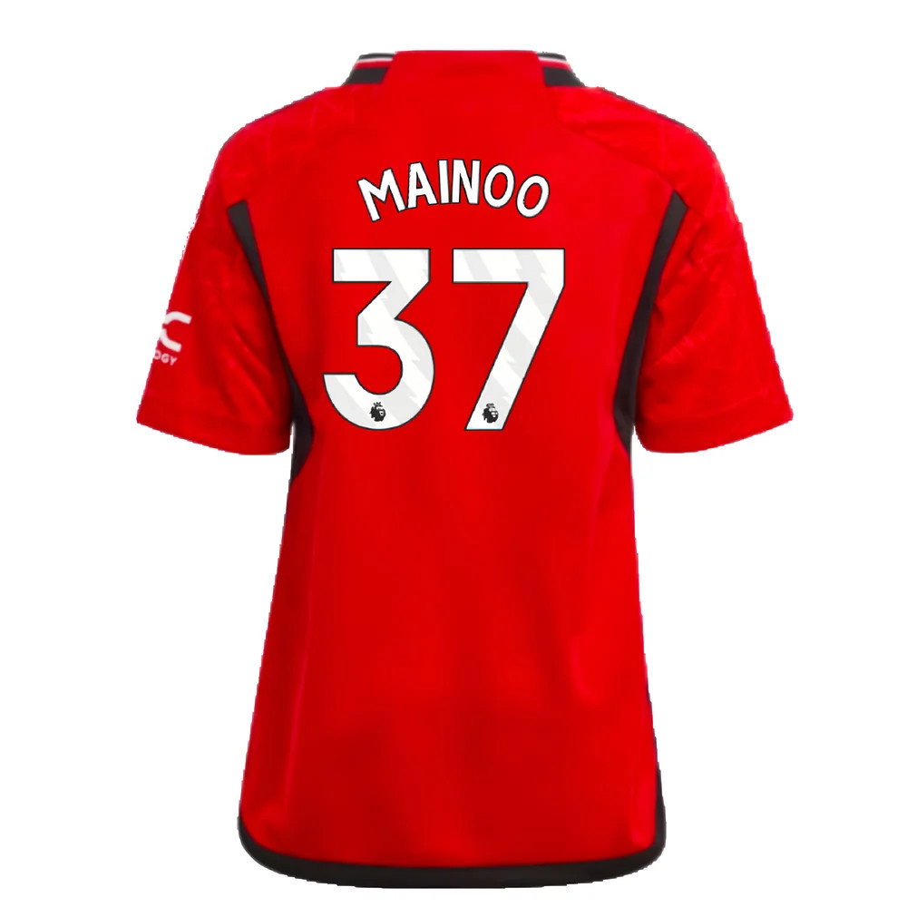 2023-2024 Man Utd Home Mini Kit (Mainoo 37)_2