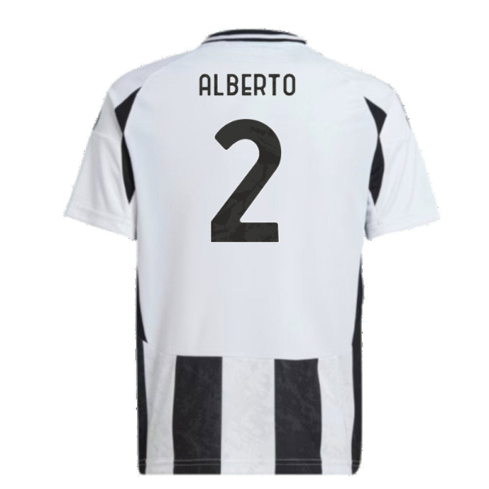2024-2025 Juventus Home Shirt (Kids) (Alberto 2)_2