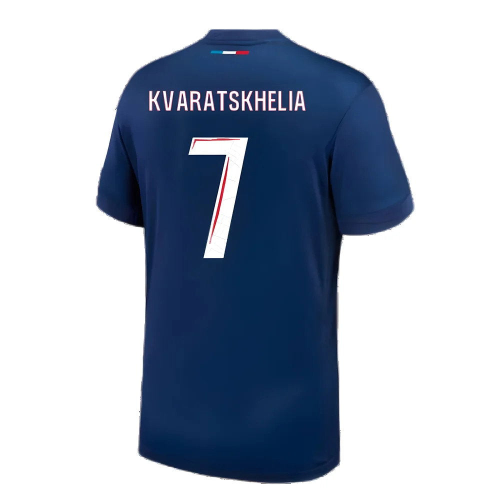 2024-2025 PSG Paris Saint Germain Home Shirt (Kids) (Kvaratskhelia 7)_2