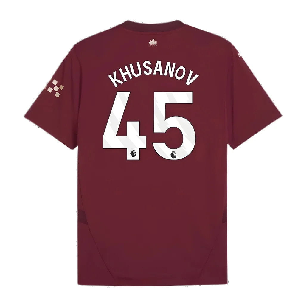 2024-2025 Man City Third Shirt (Khusanov 45)_2