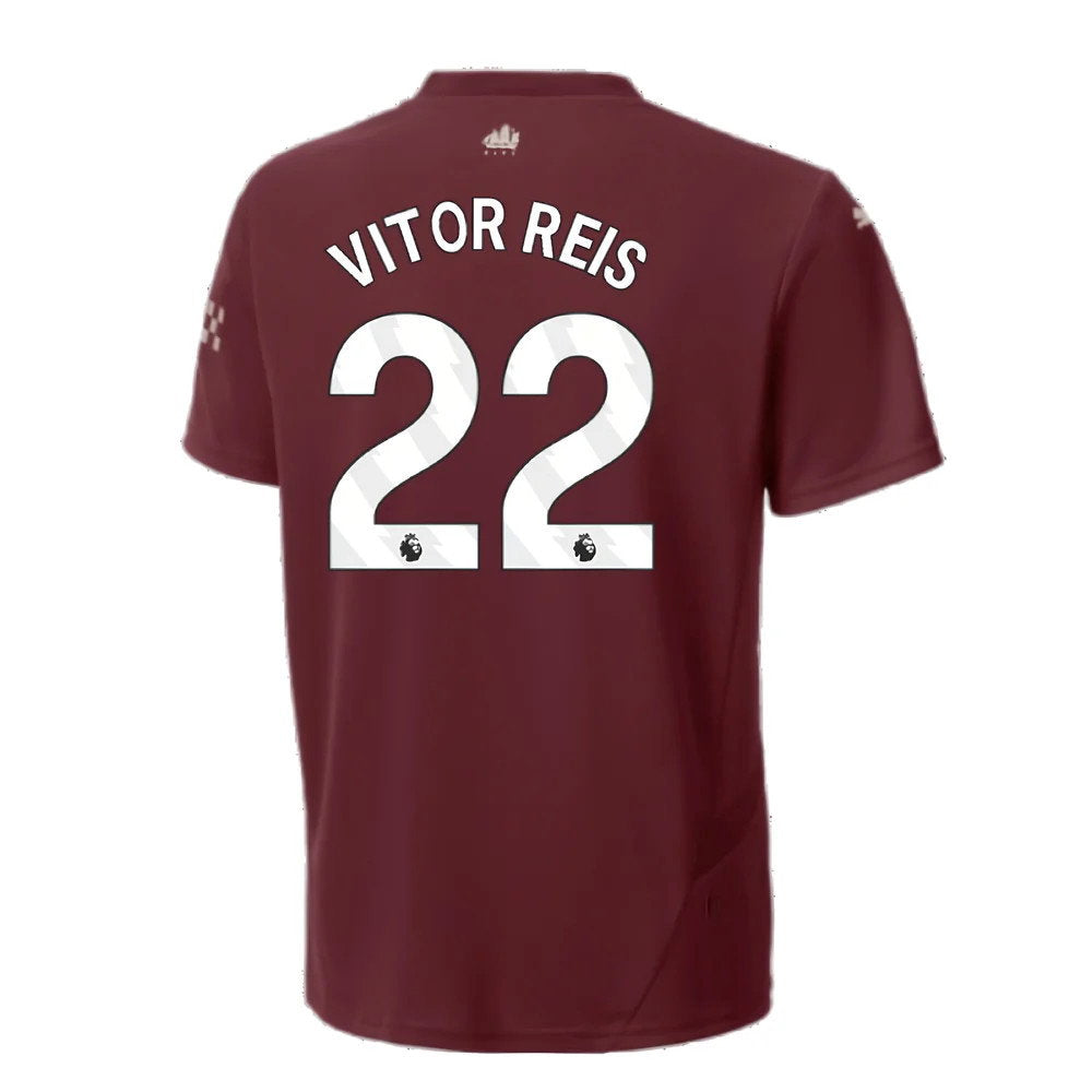 2024-2025 Man City Third Mini Kit (Vitor Reis 22)_2