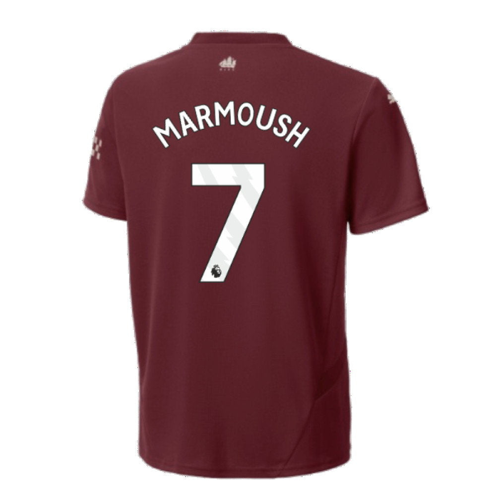 2024-2025 Man City Third Shirt (Kids) (Marmoush 7)_2