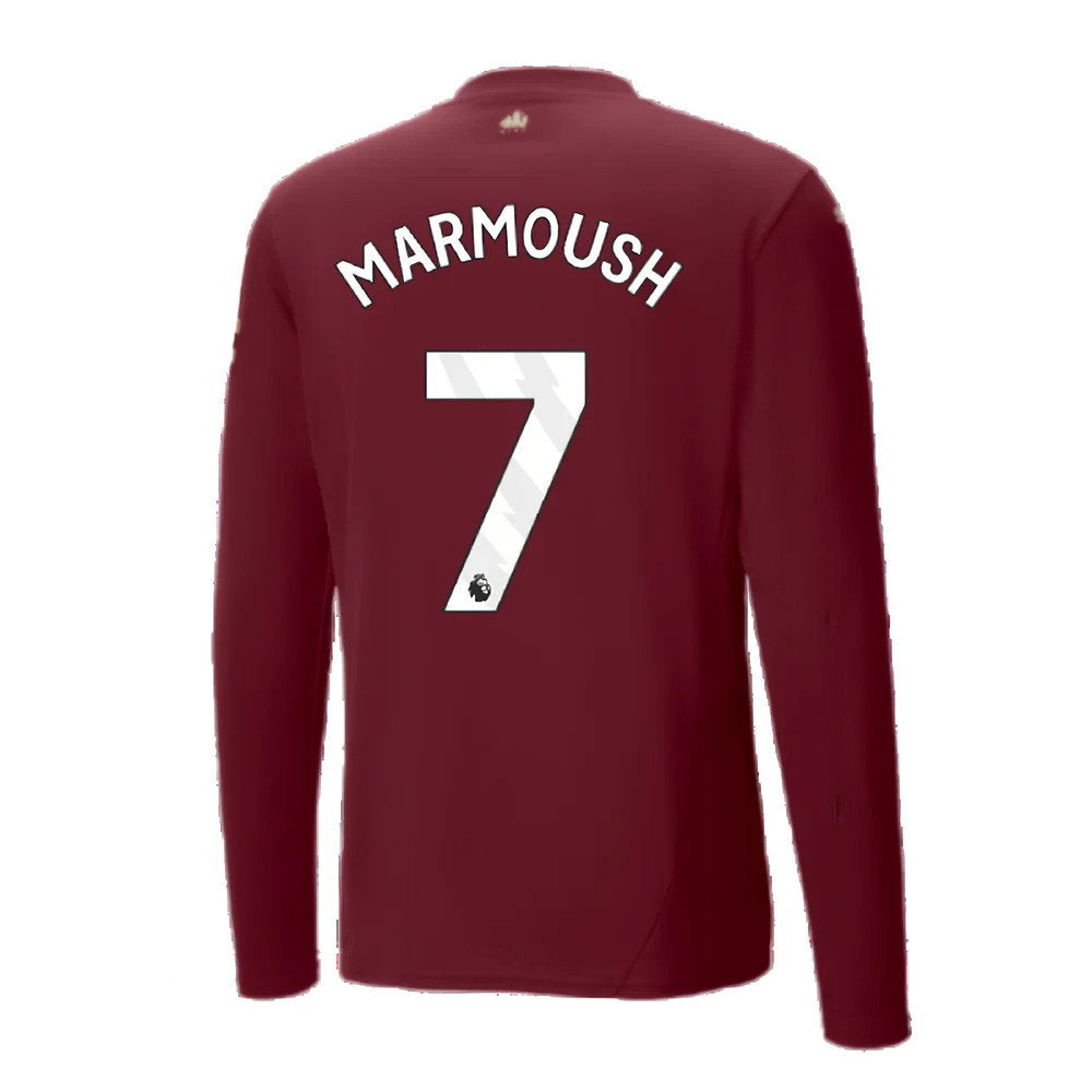 2024-2025 Man City Third Long Sleeve Shirt (Marmoush 7)_2