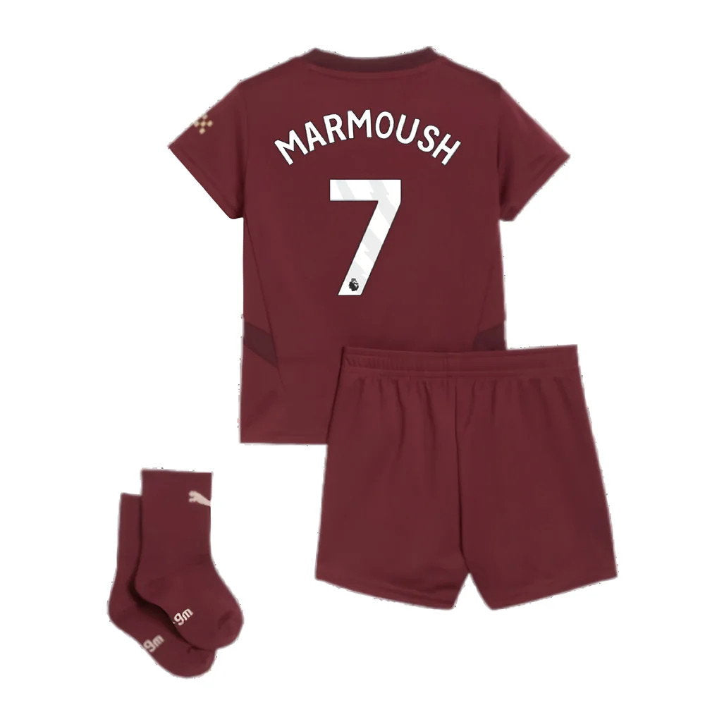 2024-2025 Man City Third Baby Kit (Marmoush 7)_2