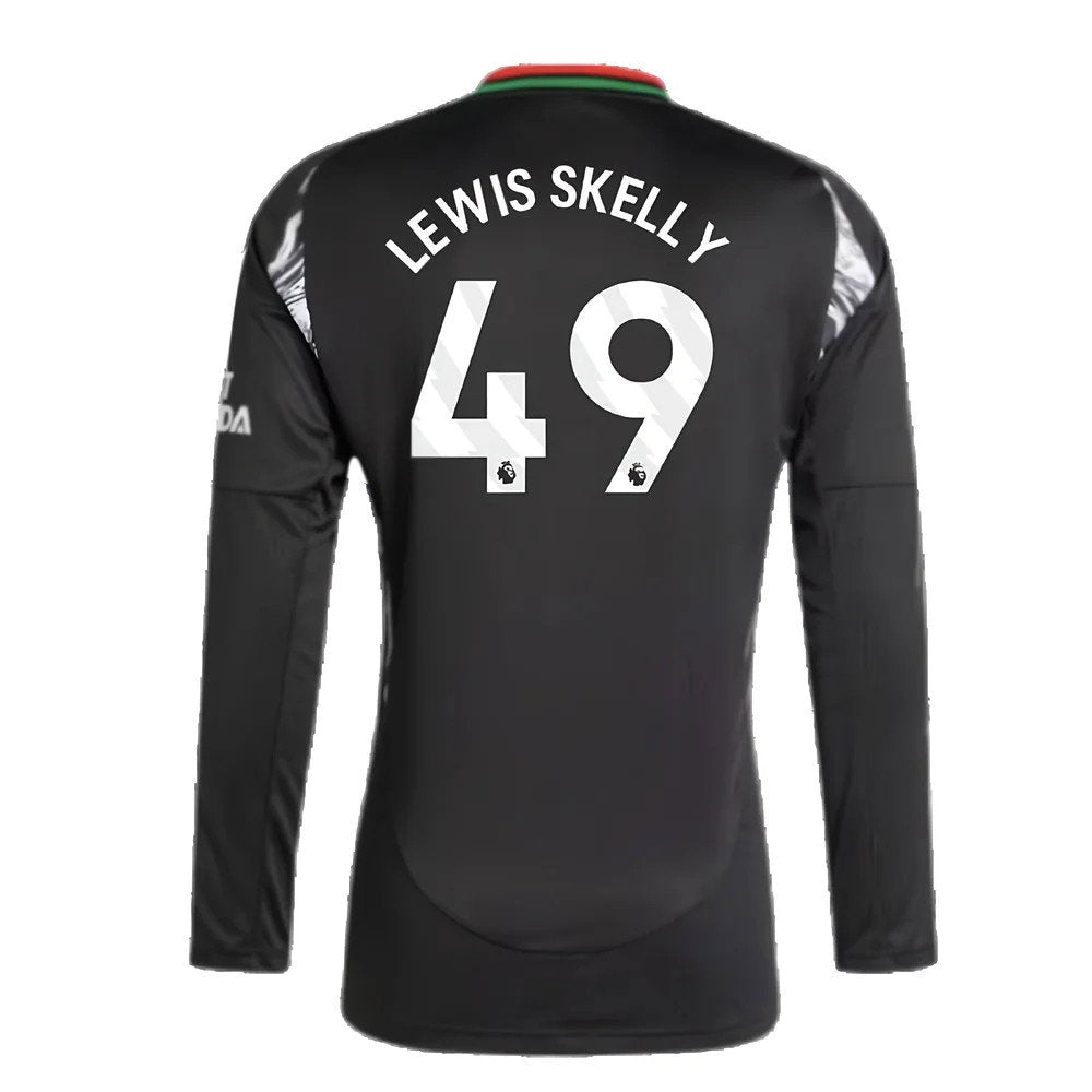 2024-2025 Arsenal Away Long Sleeve Shirt (Lewis Skelly 49)_2