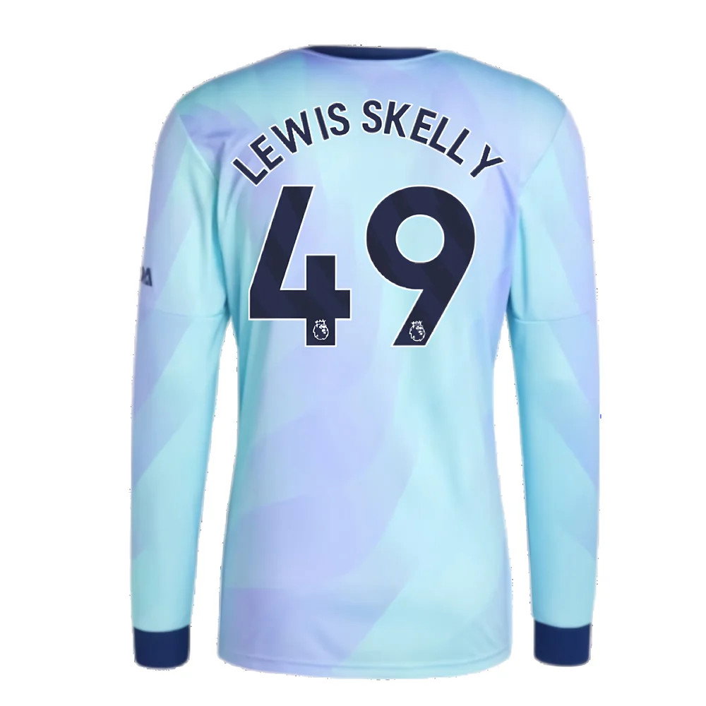 2024-2025 Arsenal Long Sleeve Third Shirt (Lewis Skelly 49)_2