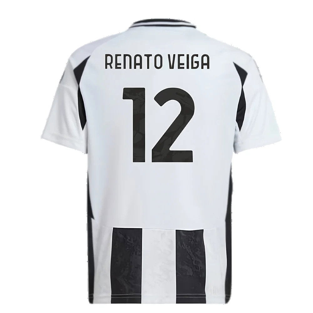 2024-2025 Juventus Home Mini Kit (Renato Veiga 12)_2