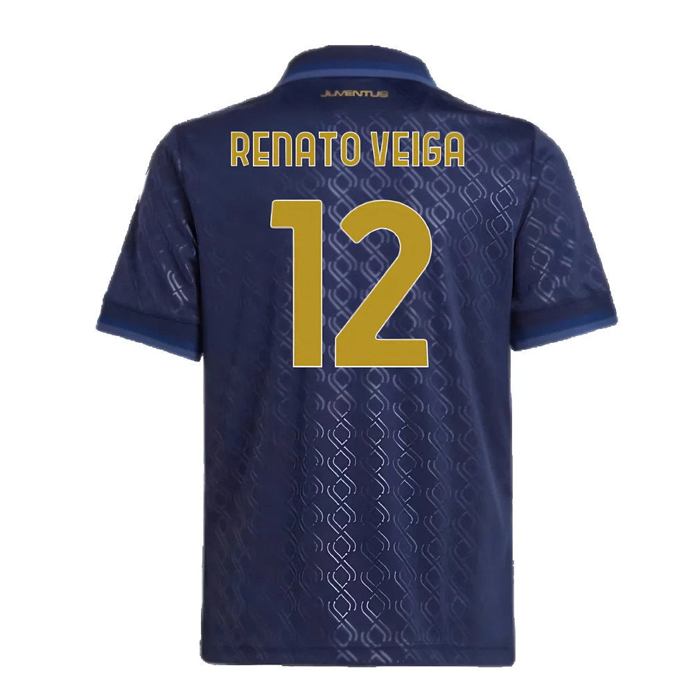 2024-2025 Juventus Third Shirt (Kids) (Renato Veiga 12)_2