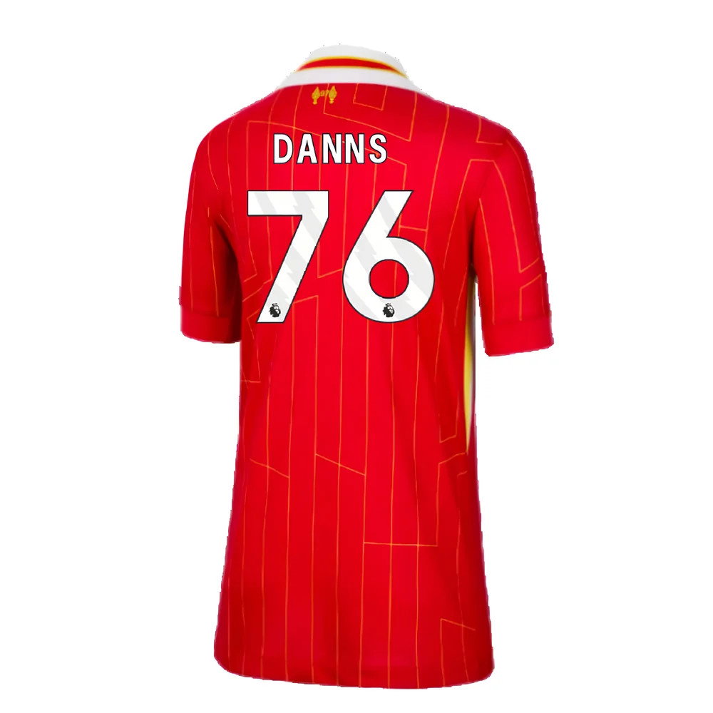 2024-2025 Liverpool Home Shirt (Kids) (Danns 76)_2